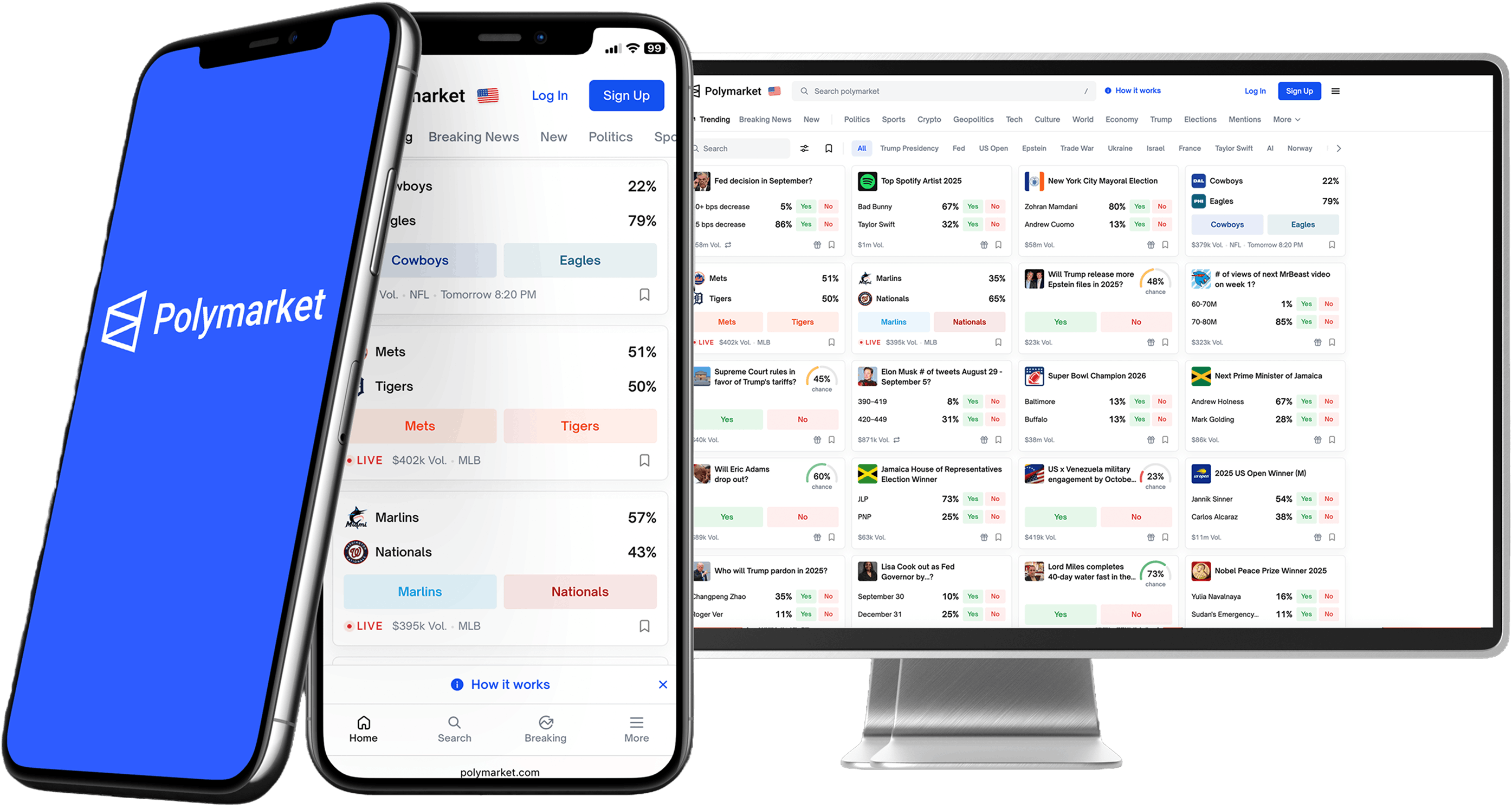 Polymarket — پیش گوئی مارکیٹ